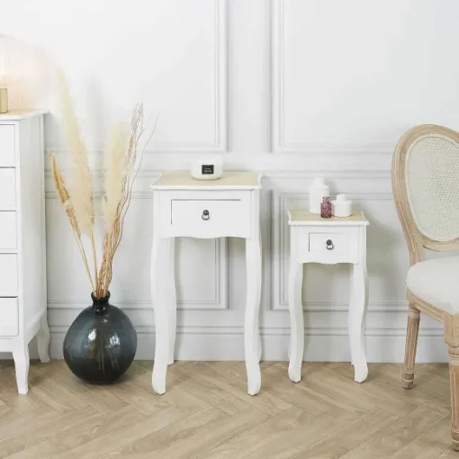Lot De 2 Sellettes Avec Tiroir Victoria