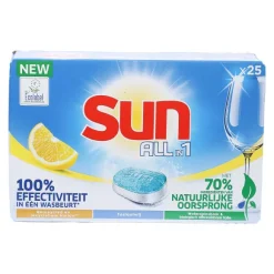 Lot De 7X5 Tablettes Lave-Vaisselle Sun All 1