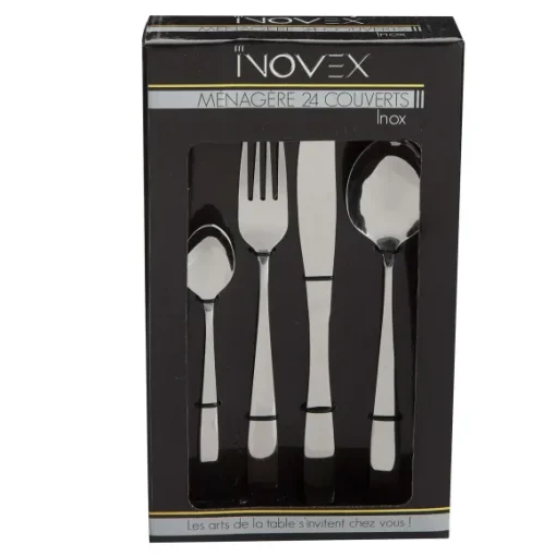 M Nag Re En Inox 24 Pi Ces
