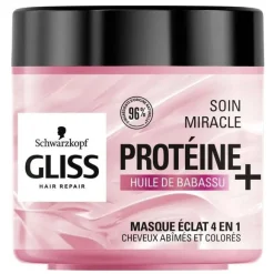 Masque Nourrissant 4 En 1 Soin Miracle Prot Ine Huile De Babassu