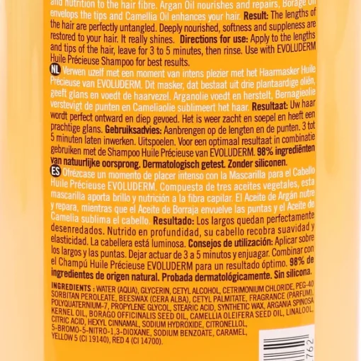 Masque Pour Cheveux L'Huile Pr Cieuse