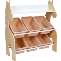 Meuble De Rangement Licorne 6 Bacs