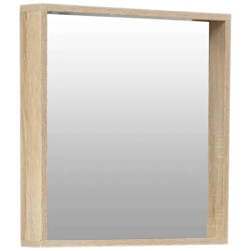 Miroir Avec Encadrement Bois Naturel
