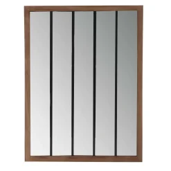 Miroir En Bois Style Atelier