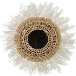 Miroir Ethnique Plumes