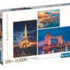 Multi Puzzles Adulte "Les Villes"