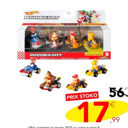 Pack De 4 V Hicules Mariokart