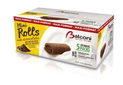Pack De 5X6 Mini Roul S G Noises Chocolat