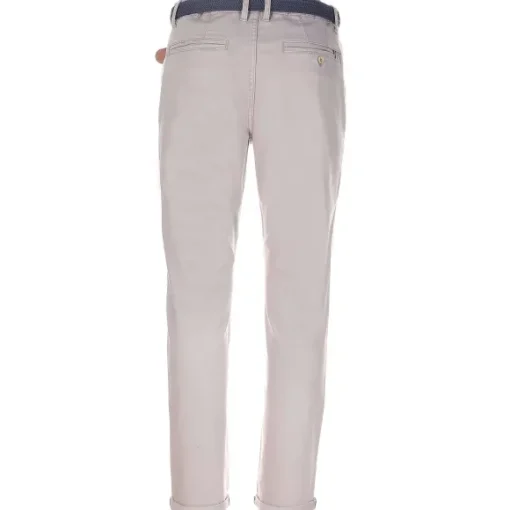 Pantalon Chino Ou Bleu Avec Ceinture