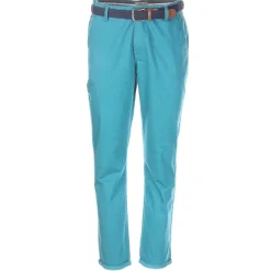 Pantalon Chino Ou Bleu Avec Ceinture