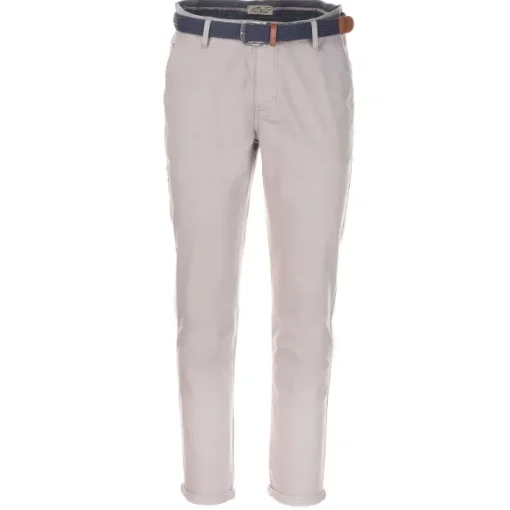 Pantalon Chino Ou Bleu Avec Ceinture