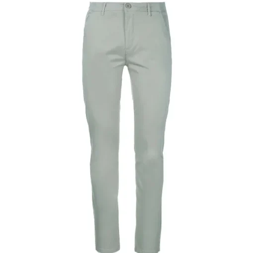 Pantalon En Toile Bleu Clair