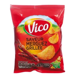 6 Paquets De Chips Grill