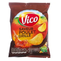 6 Paquets De Chips Grill
