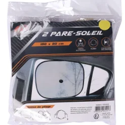 2 Pare Soleil Pliables Ventouse