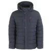 Parka Capuche Bleue Marine