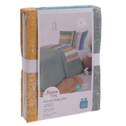 Parure Housse De Couette 260X240Cm + 2 Taies D'Oreiller