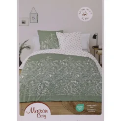 Parure Housse De Couette 260X240Cm + 2 Taies D'Oreiller