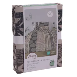 Parure Housse De Couette 260X240Cm + 2 Taies D'Oreiller