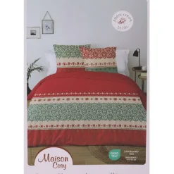 Parure Housse De Couette 260X240Cm + 2 Taies D'Oreiller