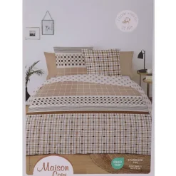 Parure Housse De Couette 260X240Cm + 2 Taies D'Oreiller