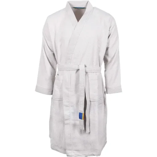 Peignoir De Bain Gris Taille L/Xl