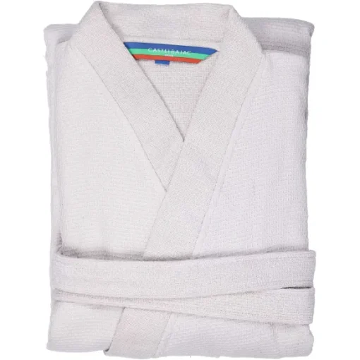 Peignoir De Bain Gris Taille M