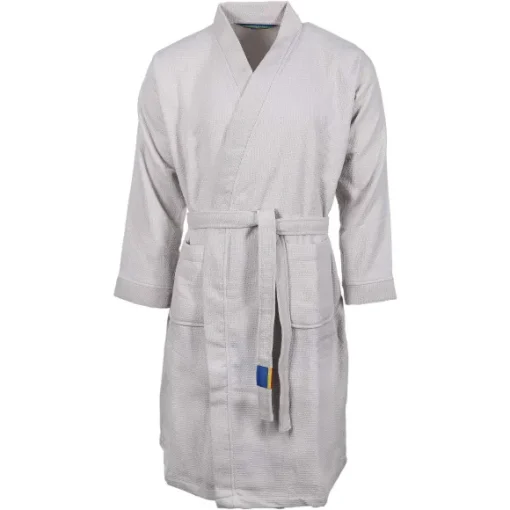 Peignoir De Bain Gris Taille L/Xl