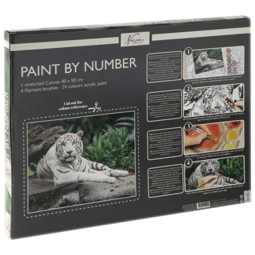 Peinture Par Num Ros Tigre