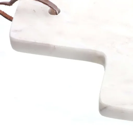 Planche D Couper En Marbre Blanc 32Cm