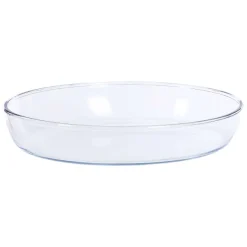 2 Plats Ovales En Verre