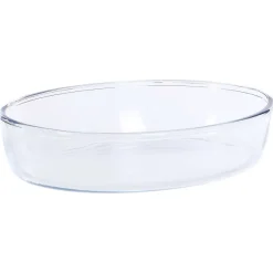 2 Plats Ovales En Verre