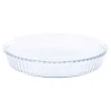 2 Plats Tarte Ronds En Verre