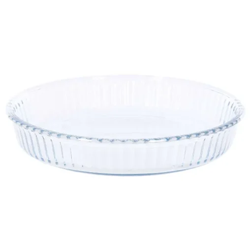 2 Plats Tarte Ronds En Verre