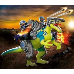 Playmobil Dino Rise - Spinosaure Et Combattants