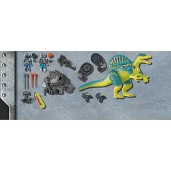 Playmobil Dino Rise - Spinosaure Et Combattants