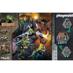 Playmobil Dino Rise - Spinosaure Et Combattants