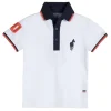 Polo Manches Courtes Avec Cussons 3/6 Ans