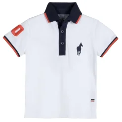 Polo Manches Courtes Avec Cussons 3/6 Ans