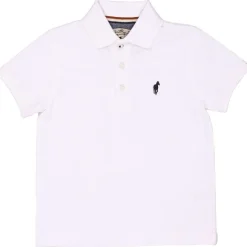 Polo Manches Courtes Avec Broderie 8/12 Ans