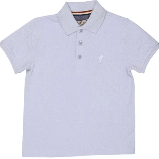 Polo Manches Courtes Avec Broderie 8/12 Ans