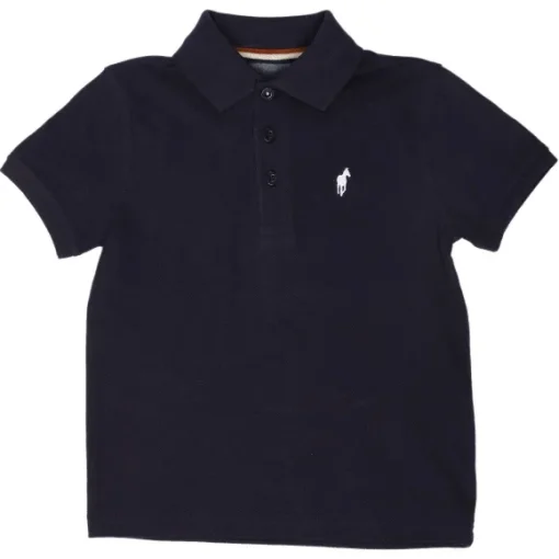 Polo Manches Courtes Avec Broderie 8/12 Ans