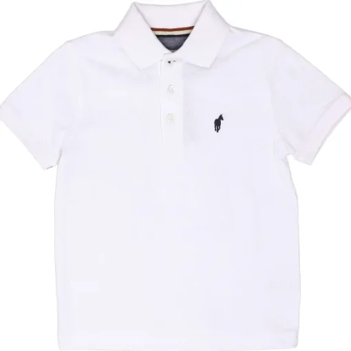 Polo Manches Courtes Avec Broderie 8/12 Ans
