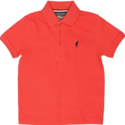 Polo Manches Courtes Avec Broderie 2/6 Ans