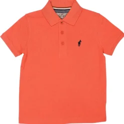 Polo Manches Courtes Avec Broderie 2/6 Ans