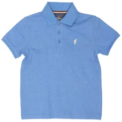 Polo Manches Courtes Avec Broderie 2/6 Ans