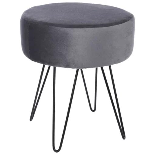 Pouf En Velours