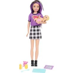 Poup E Barbie Skipper Baby-Sitter