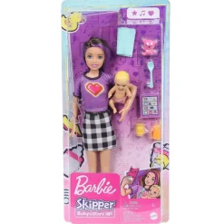 Poup E Barbie Skipper Baby-Sitter