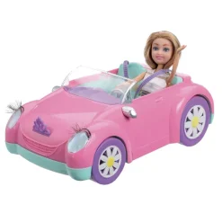 Poup E Mannequin Dans Son Cabriolet